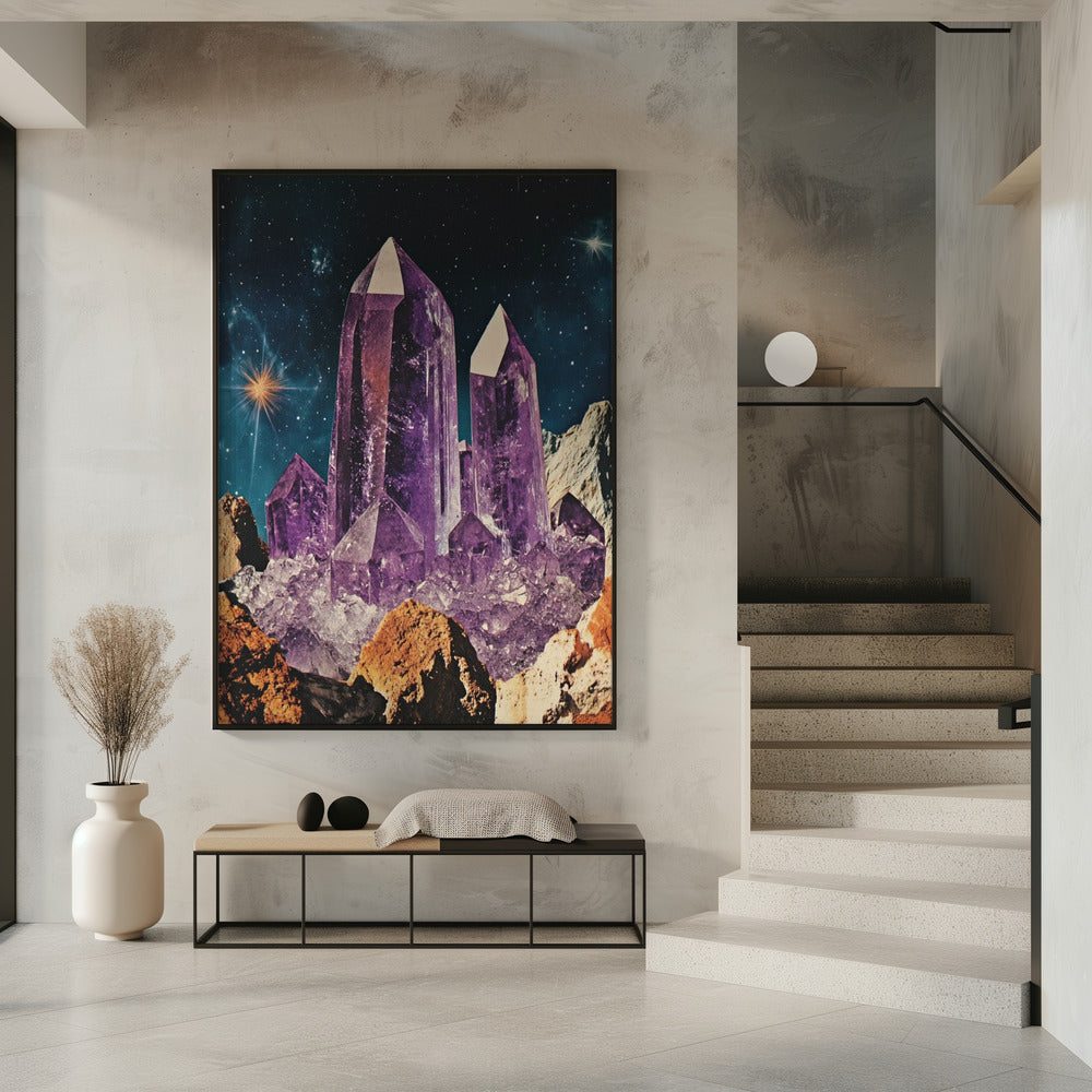 Kristallcollage | Poster