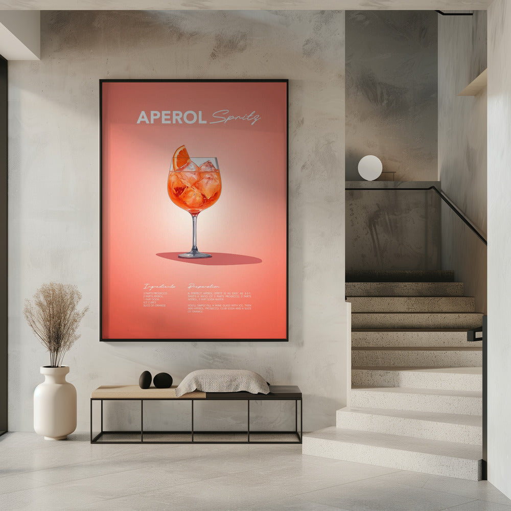 Aperol Spritz Rezept | Poster