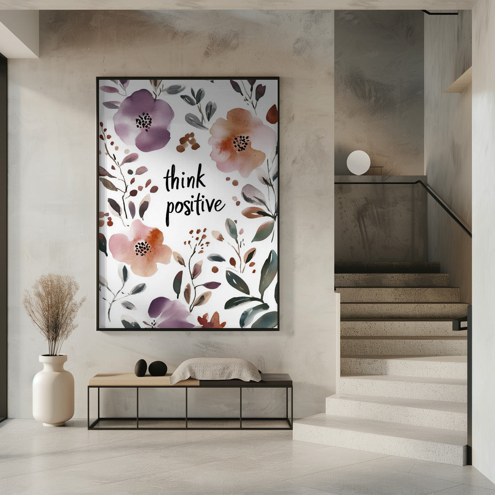 Floraler Positivitätsschub | Poster