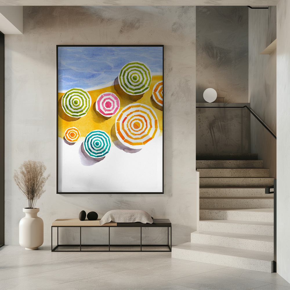 Urlaubsstrand | Poster