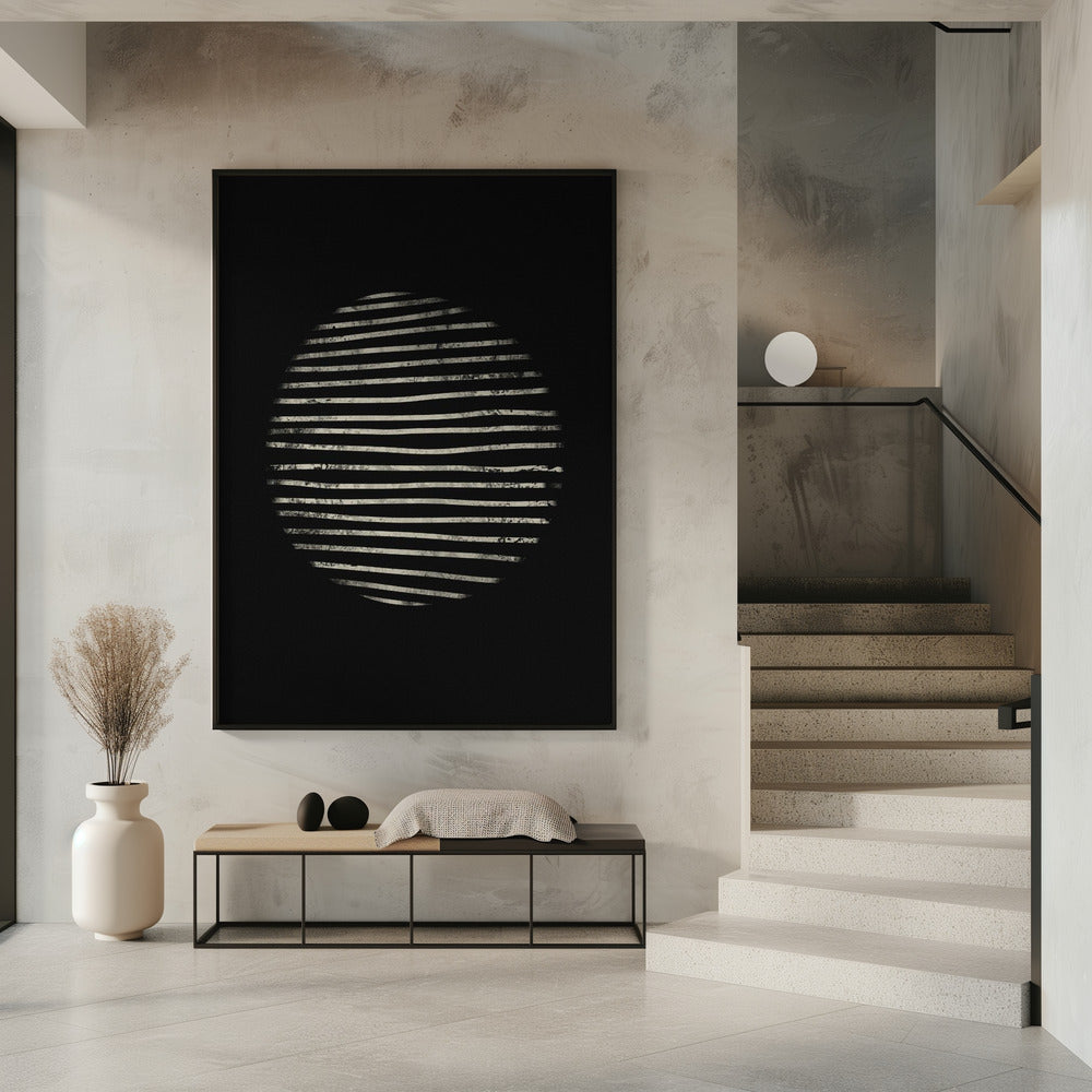 Midnight Wind Abstraction | Poster