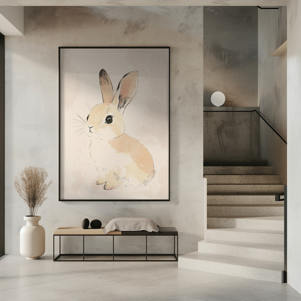 Hasen-Gelassenheit | Poster