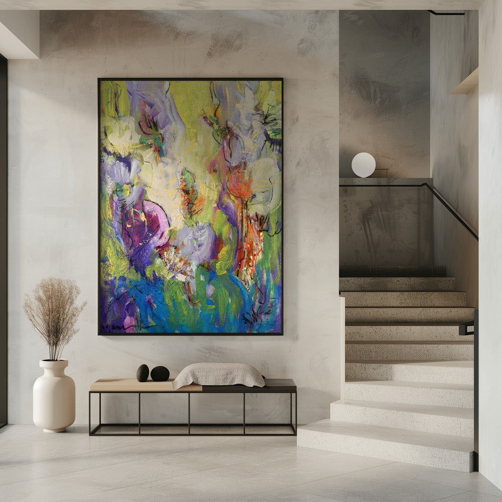 Abstract Blossom Dance | Poster