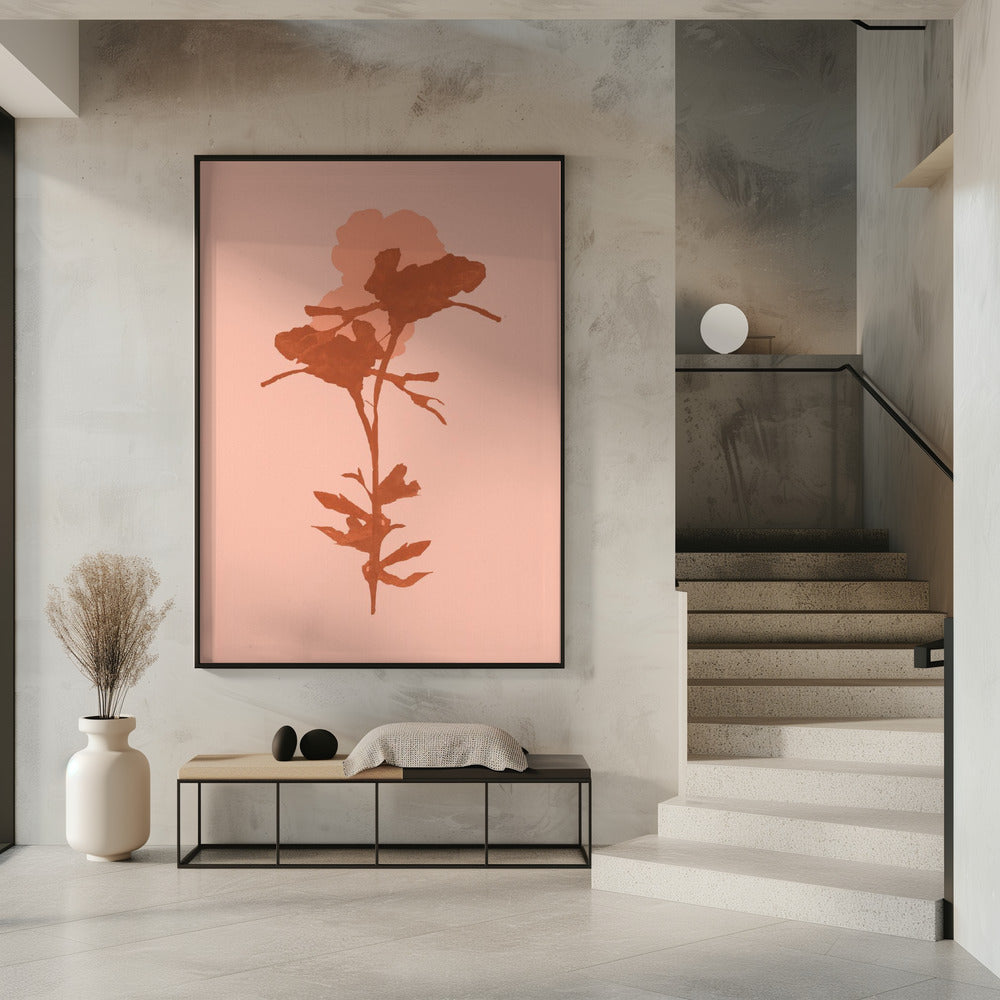 Blumensilhouette 7 | Poster