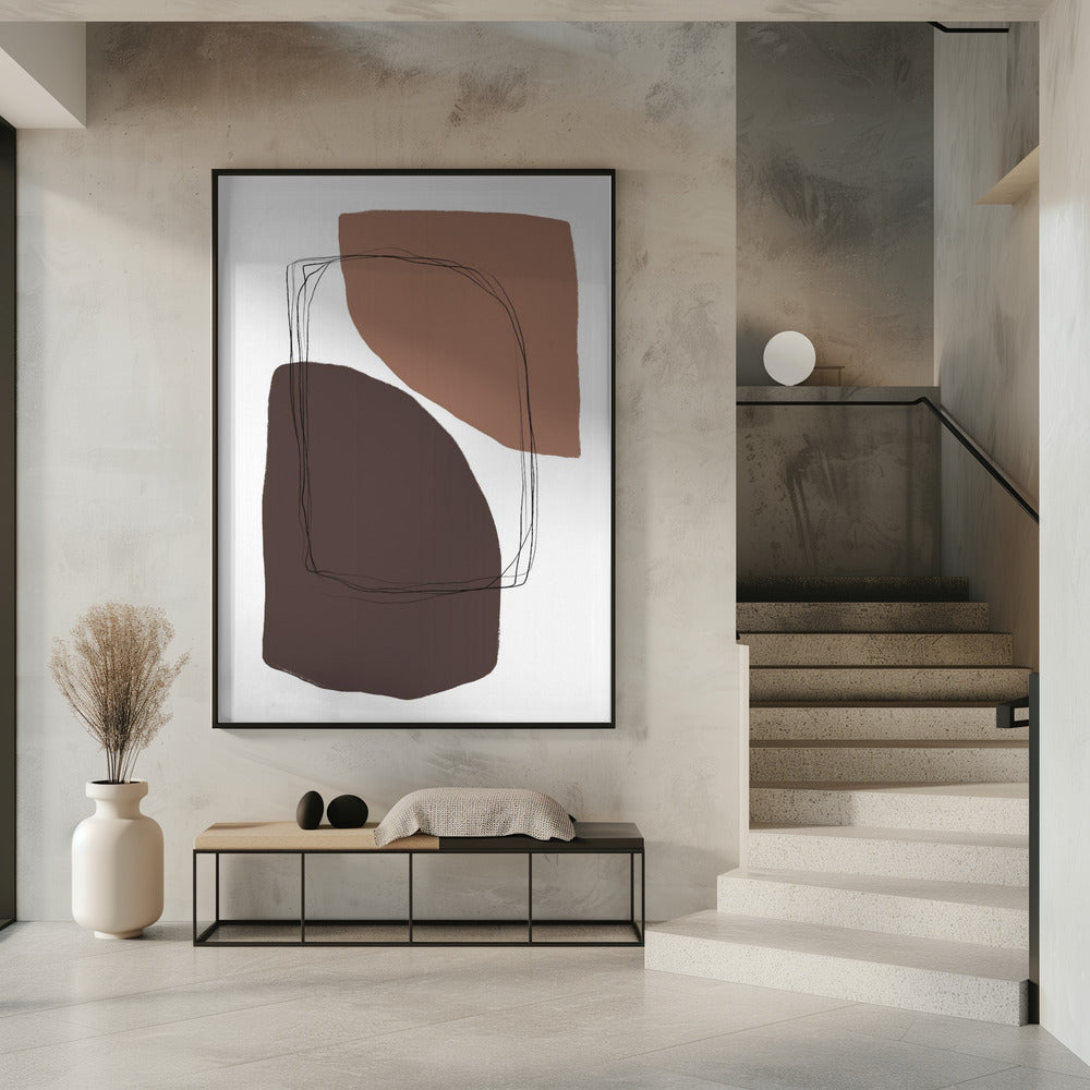 Elegant Earthy Forms | Poster