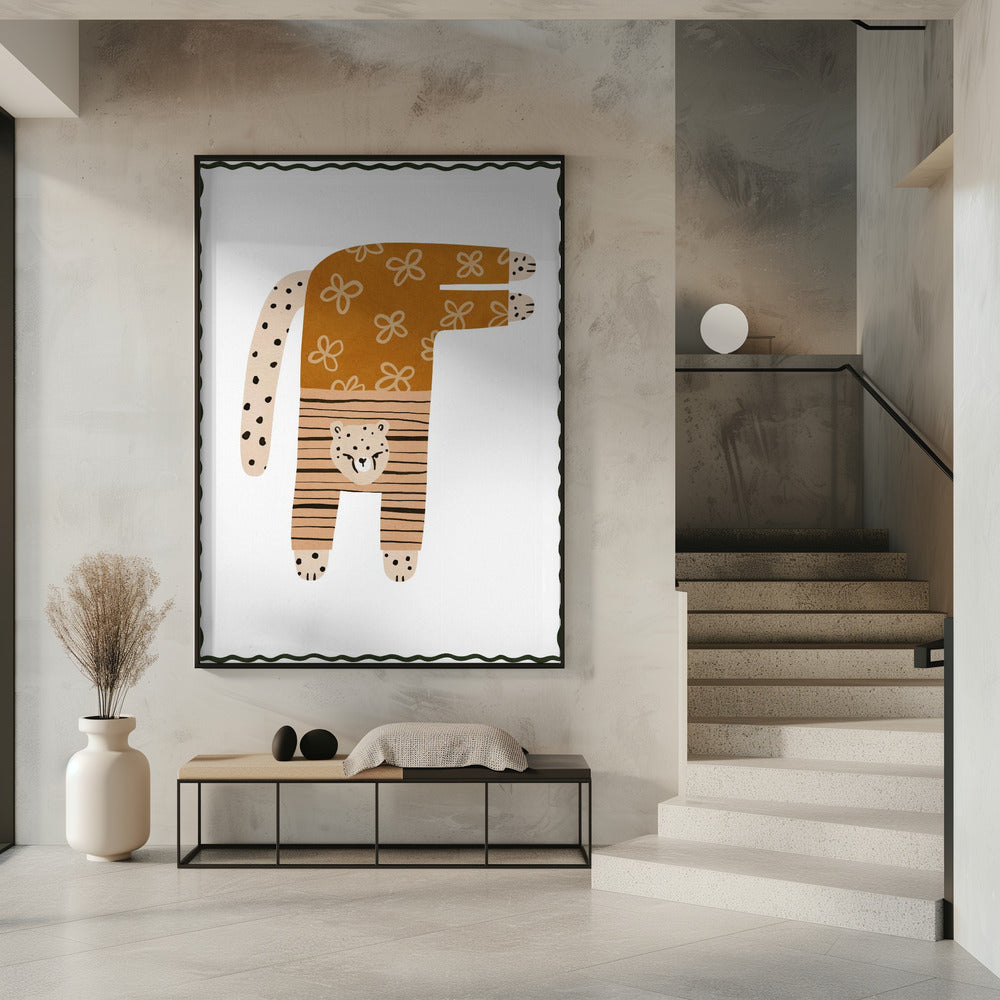 Wunderlicher Gepard | Poster