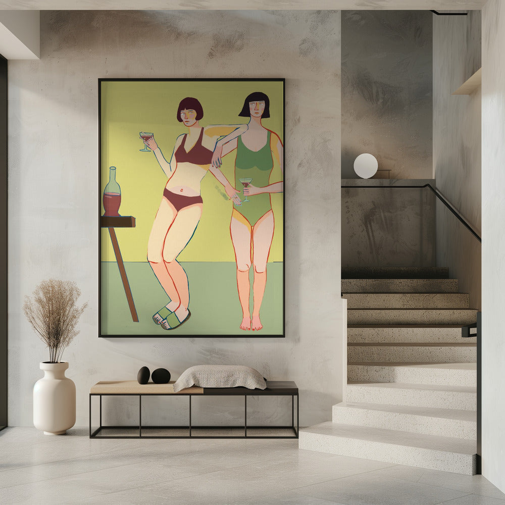 Loungin' Ladies | Poster
