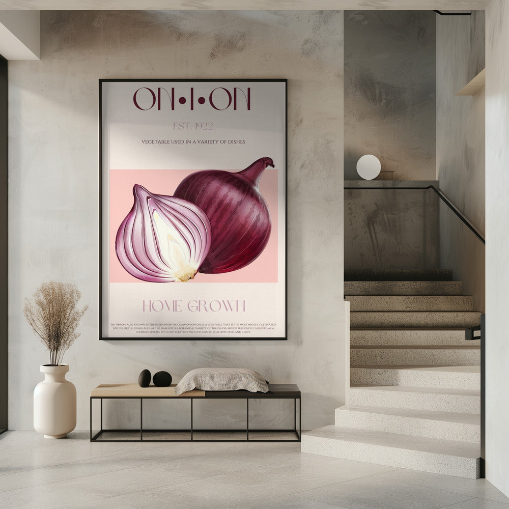 Zwiebel-Eleganz | Poster