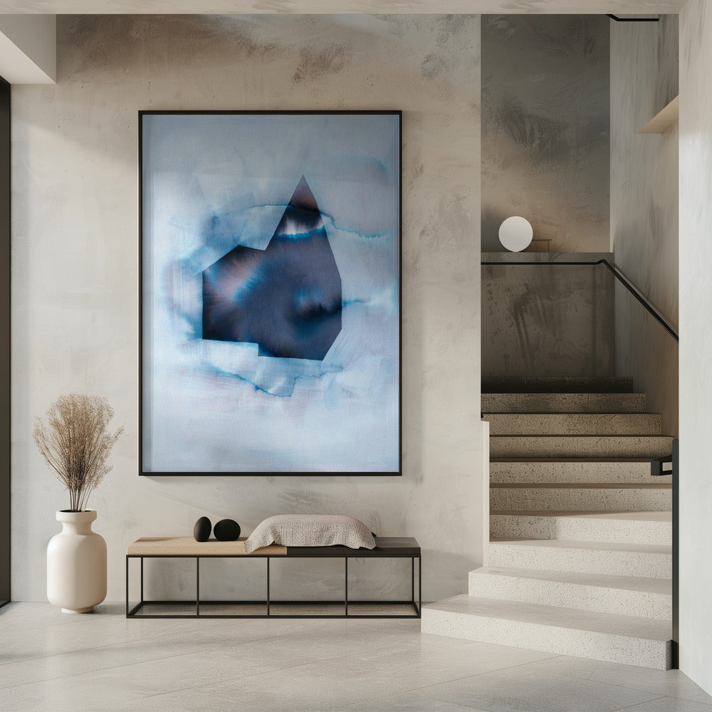 Geometrische Form mit Farbverlauf | Poster