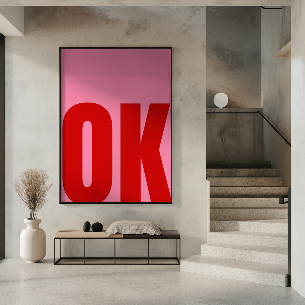 Fettgedruckter minimalistischer Text | Poster