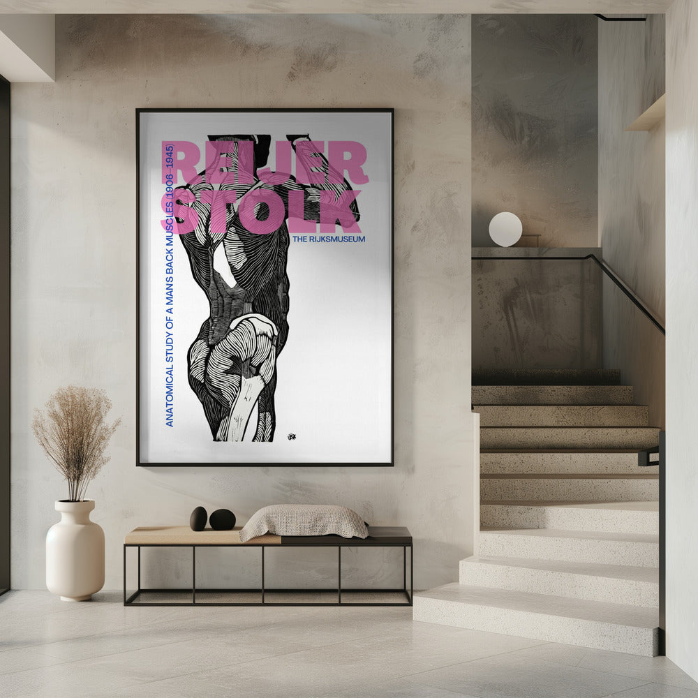 Muskulöse Eleganz | Poster