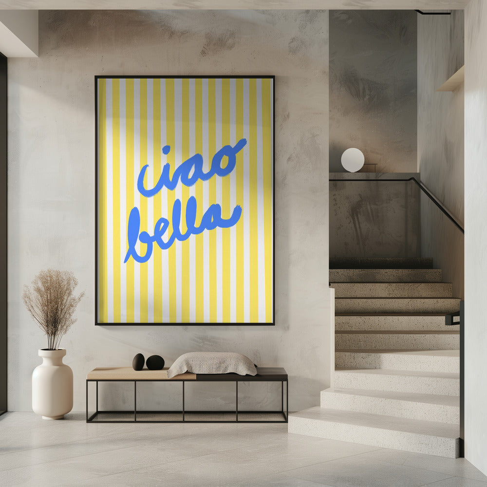 Bright Greeting Stripes | Poster