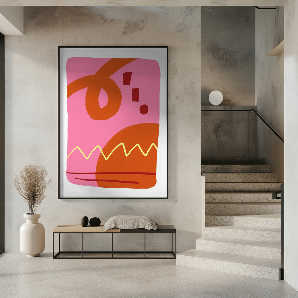 Kräftige geometrische Formen | Poster