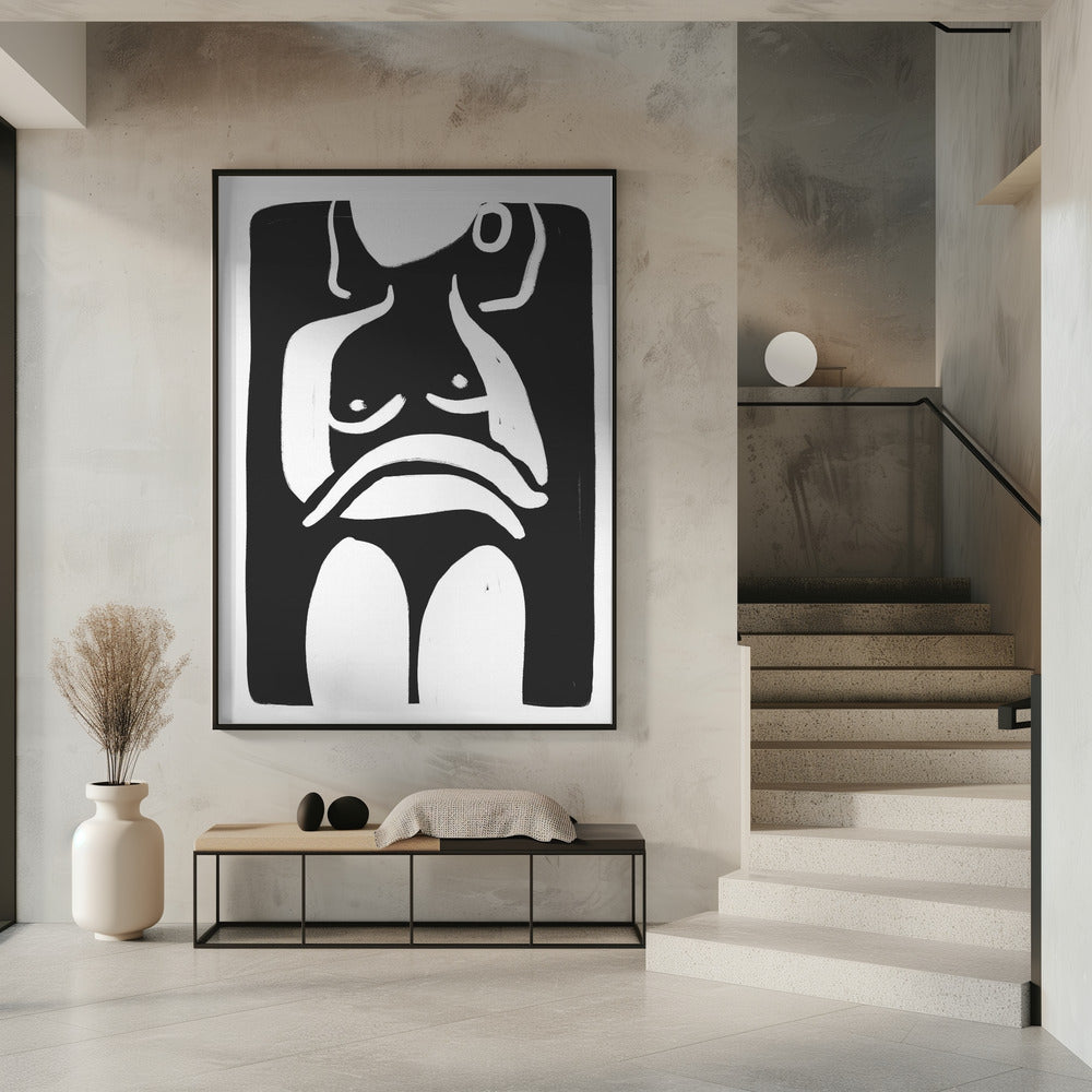 Abstrakte Silhouette | Poster