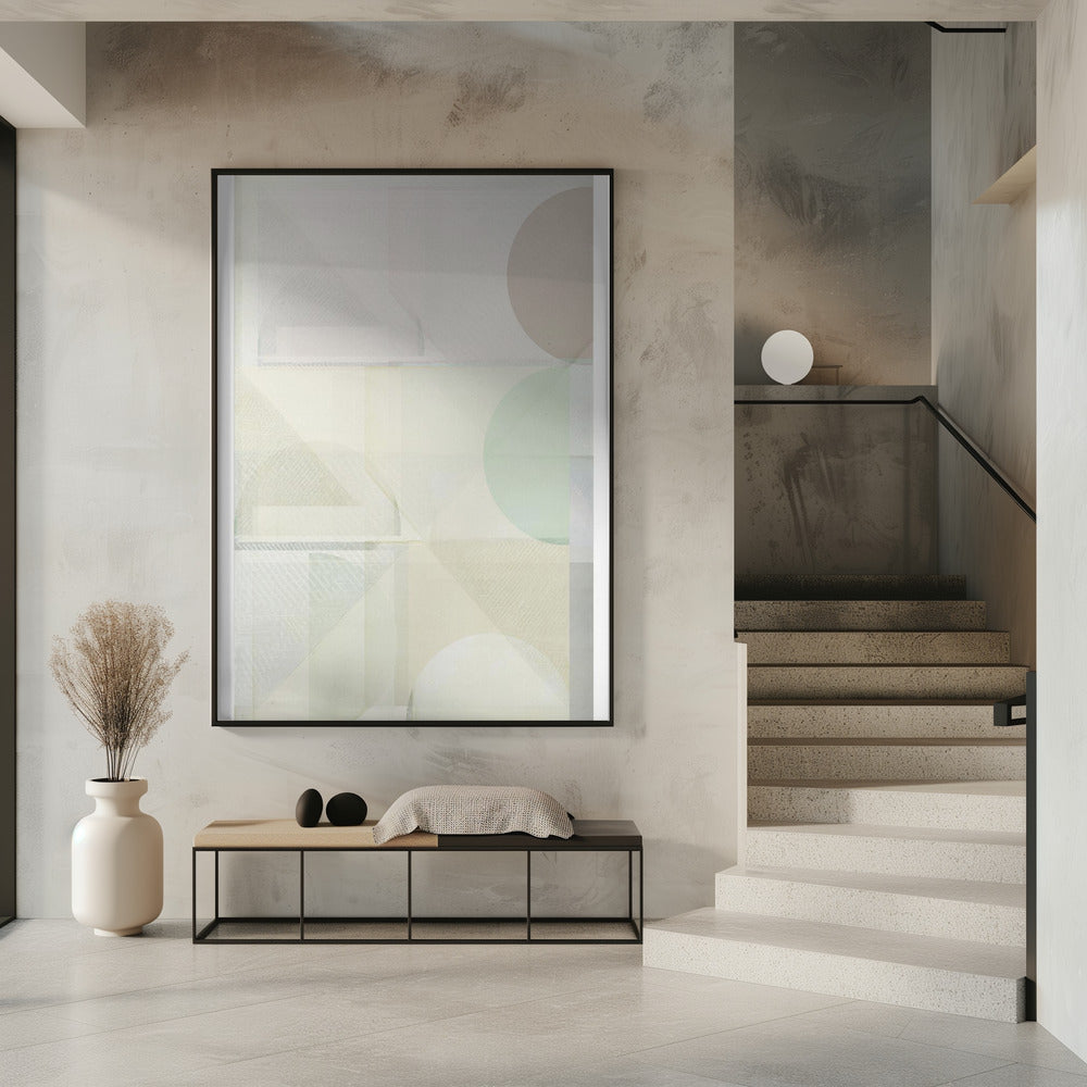Ivory and Stone Spheres | Poster