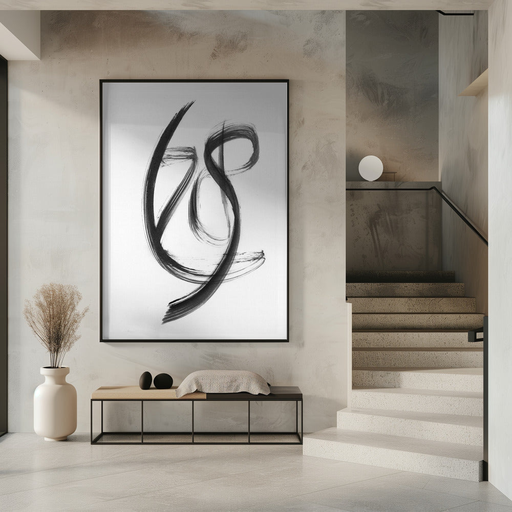 Pinselstrich02 18x24 | Poster
