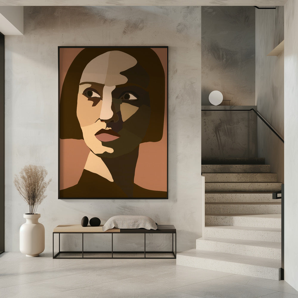Porträt einer Dame | Poster