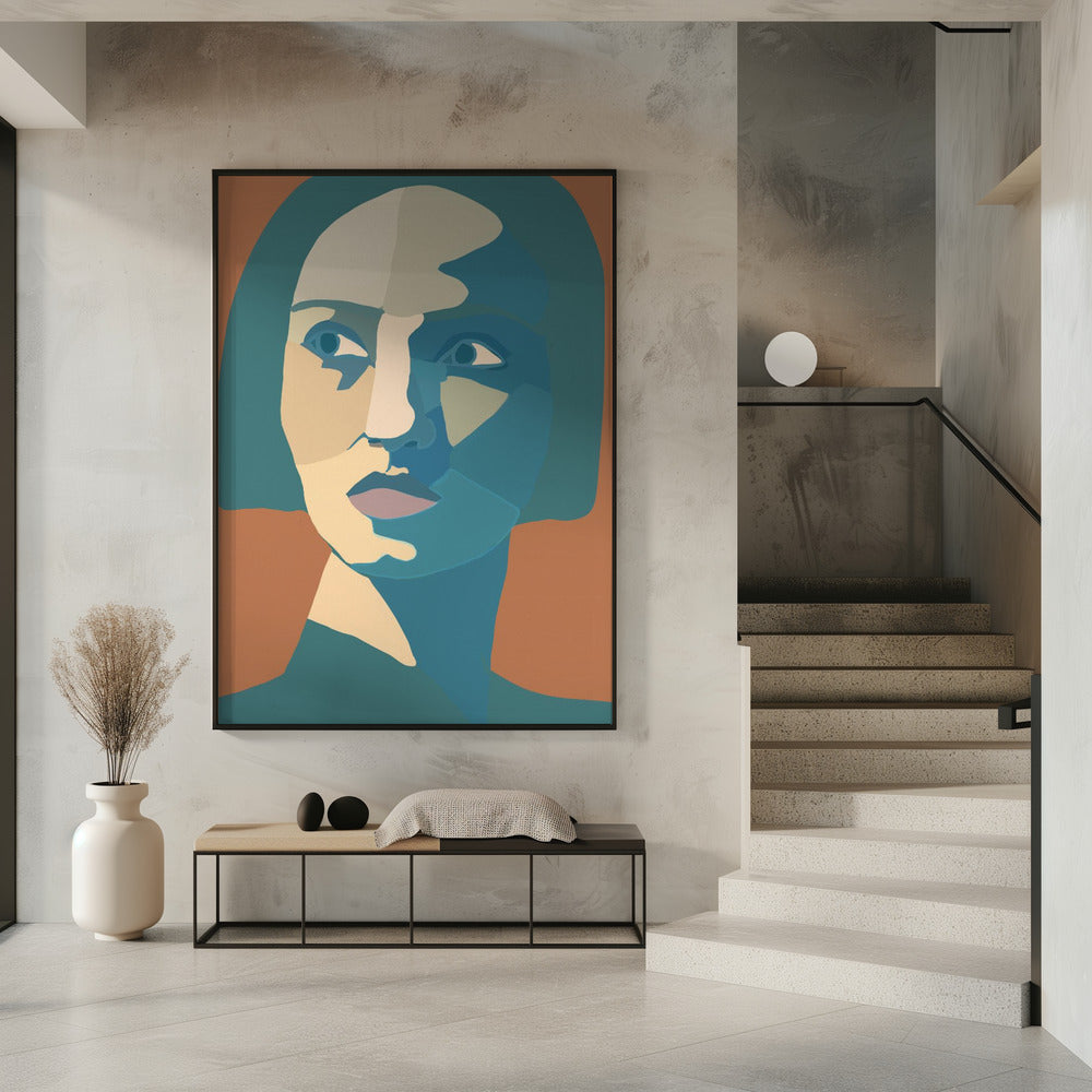 Porträt einer Dame | Poster