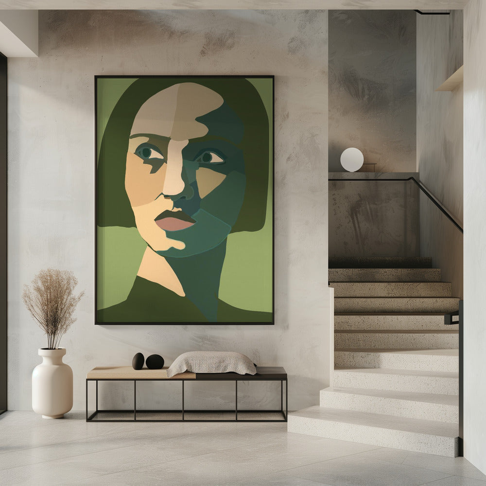 Porträt einer Dame | Poster
