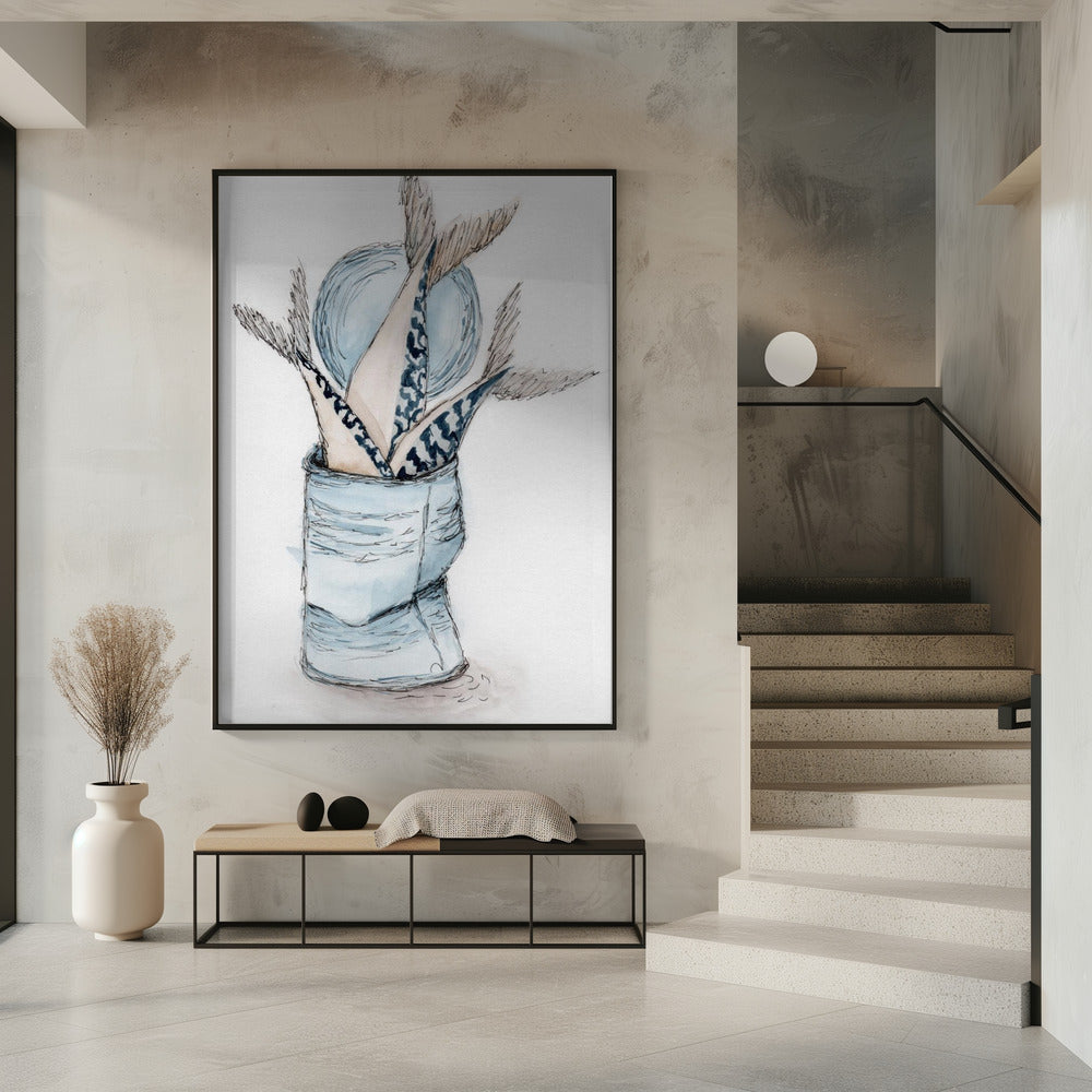 Dose Sardinen | Poster