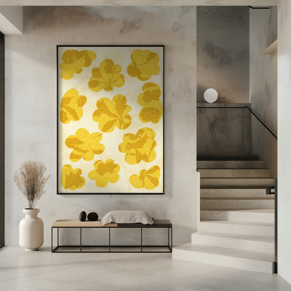 Golden Blooms | Poster
