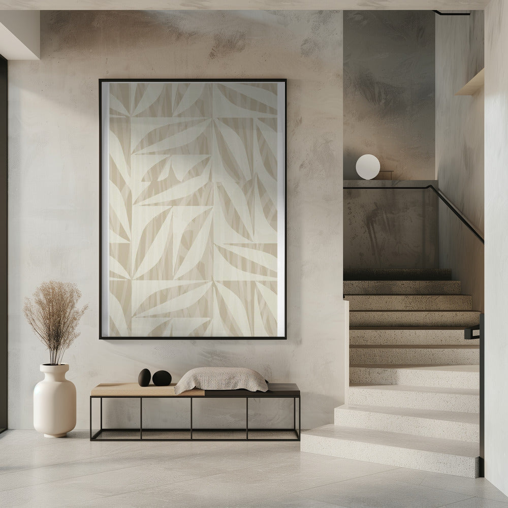 Subtle Botanical Pattern | Poster