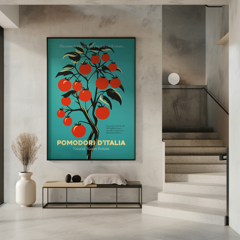 Leuchtend rote Tomaten | Poster