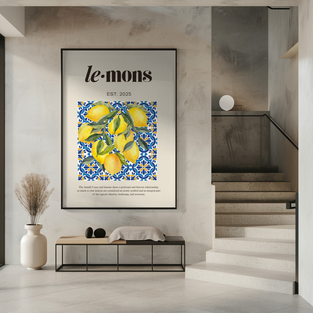 Zitronen Beige | Poster