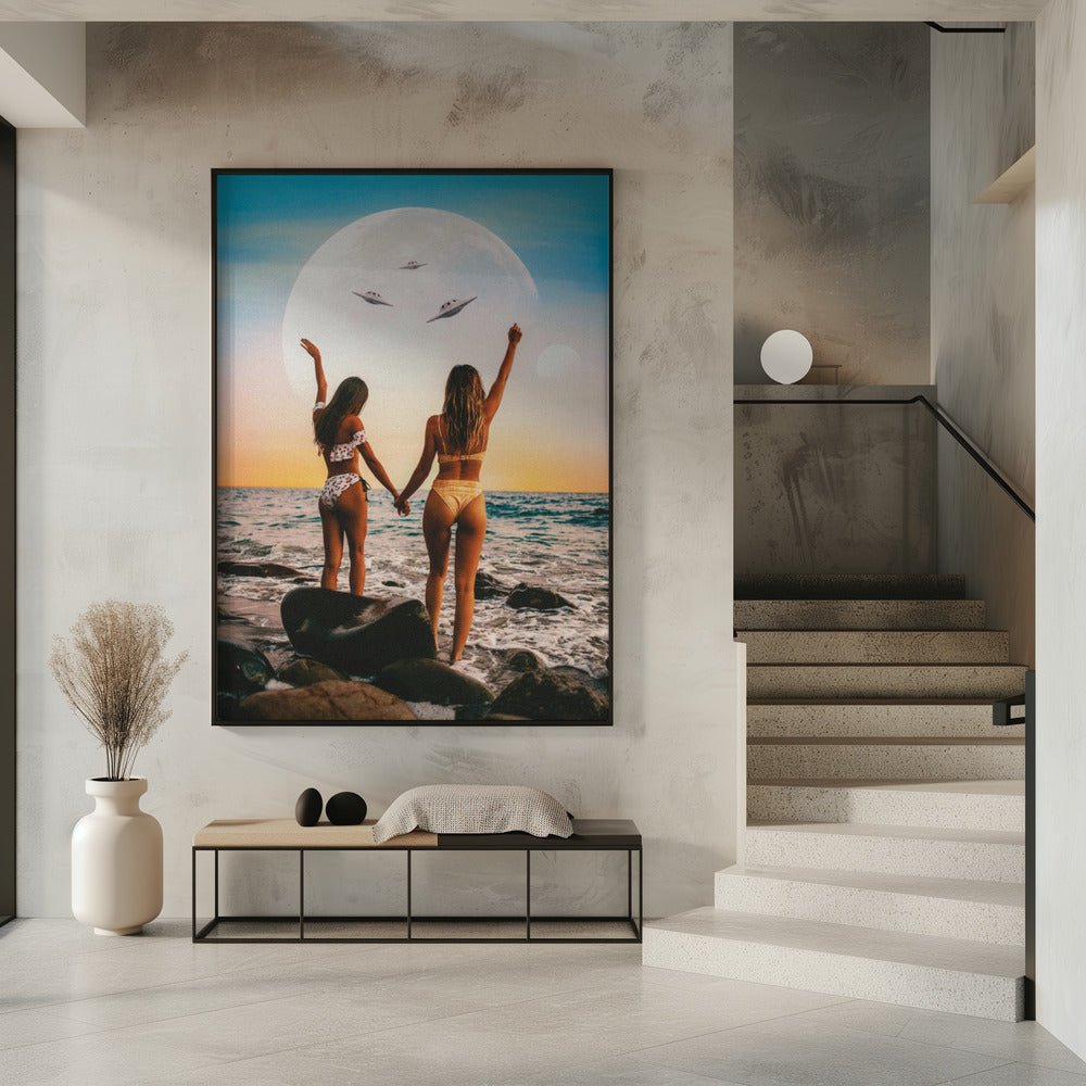 Here We Are, UFO | Poster
