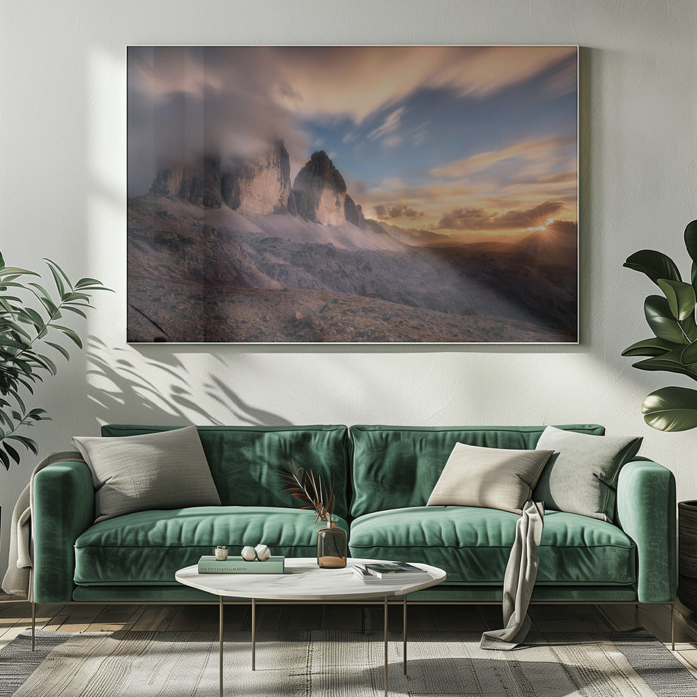 Der letzte Augenblick | Leinwand