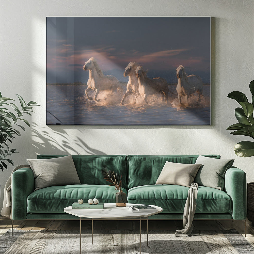 Engel der Camargue | Leinwand