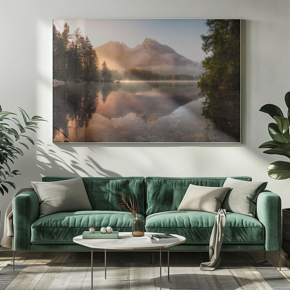 Leuchtender Nebel | Leinwand