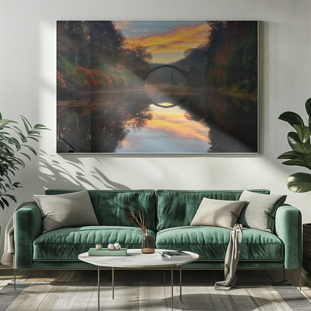 Autumn garden... | Canvas