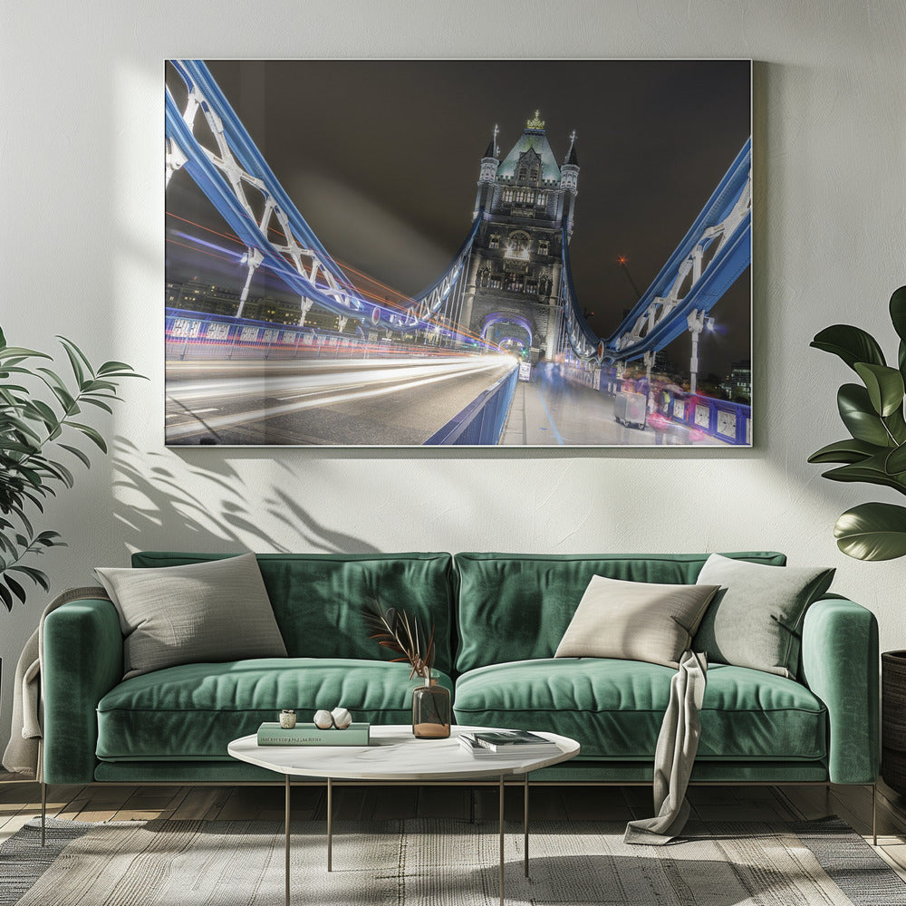 Verrücktes London | Leinwand