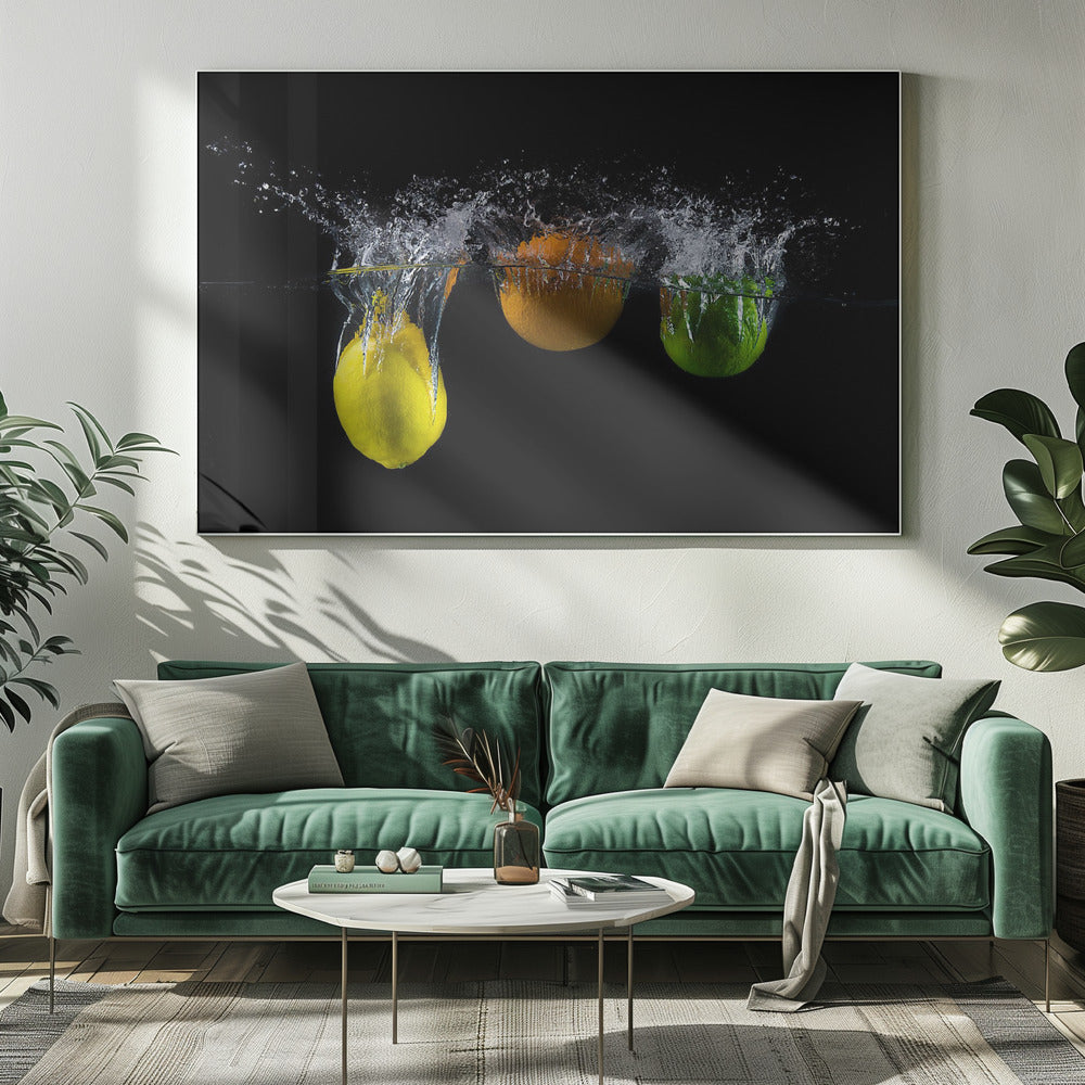 Triple citrus splash | Canvas
