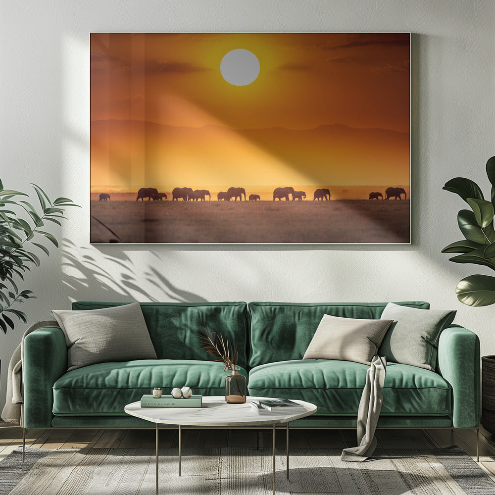 Sonnenaufgangsparade | Leinwand