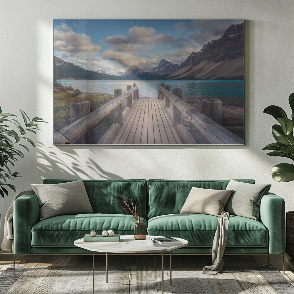 Die Brücke | Leinwand