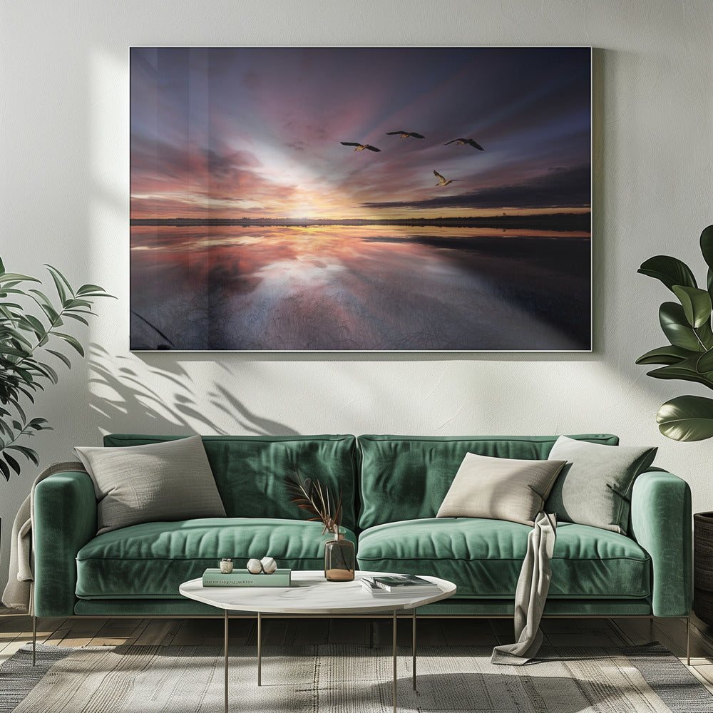 Morgenstimmung.. | Leinwand