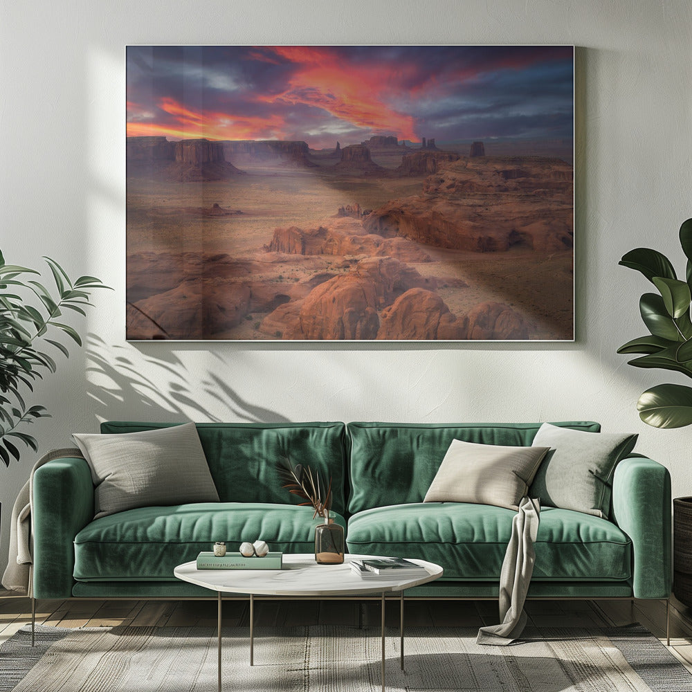 Hunts Mesa | Leinwand