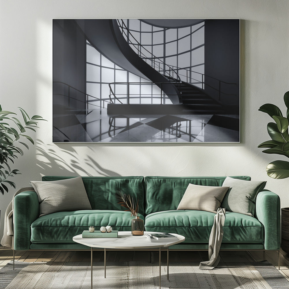 Der anmutige Aufstieg | Leinwand