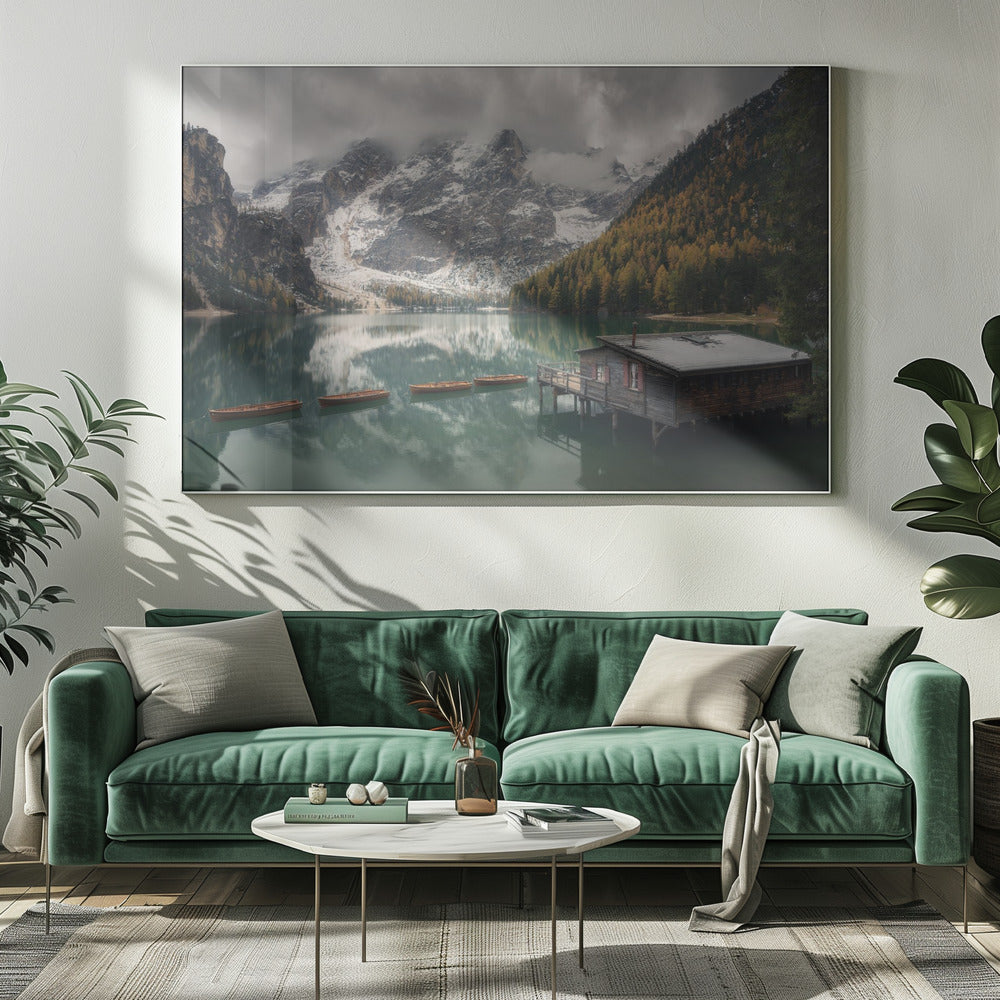 Atmen Sie besser, solange noch Zeit ist | Leinwand