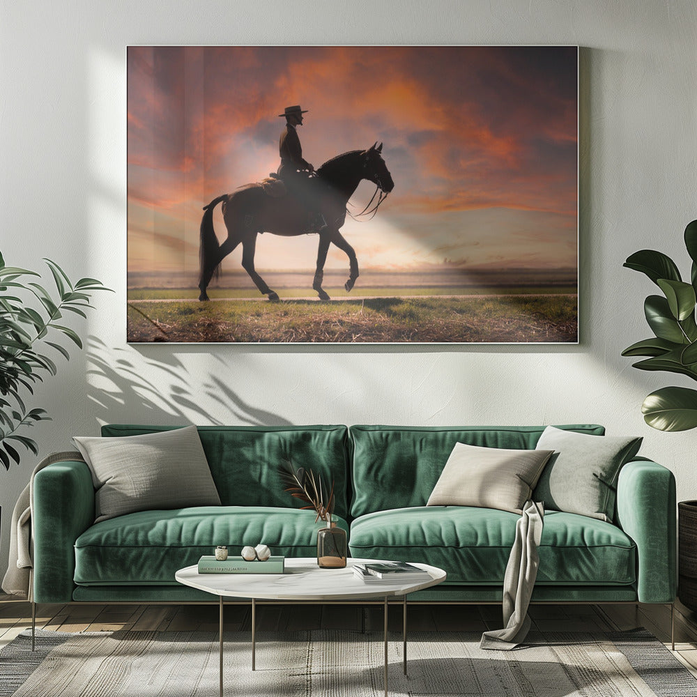 Evening ride | Canvas