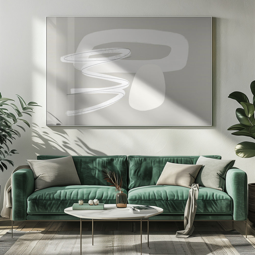 Grey And White Tones | Canvas