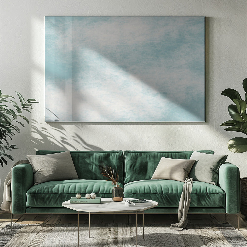 Abstrakt Blau | Leinwand