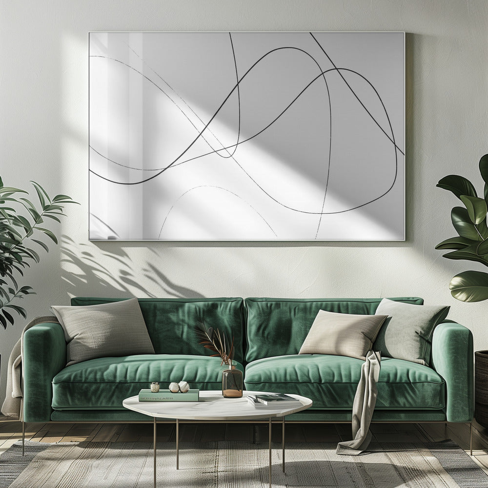 Lose Linien | Leinwand
