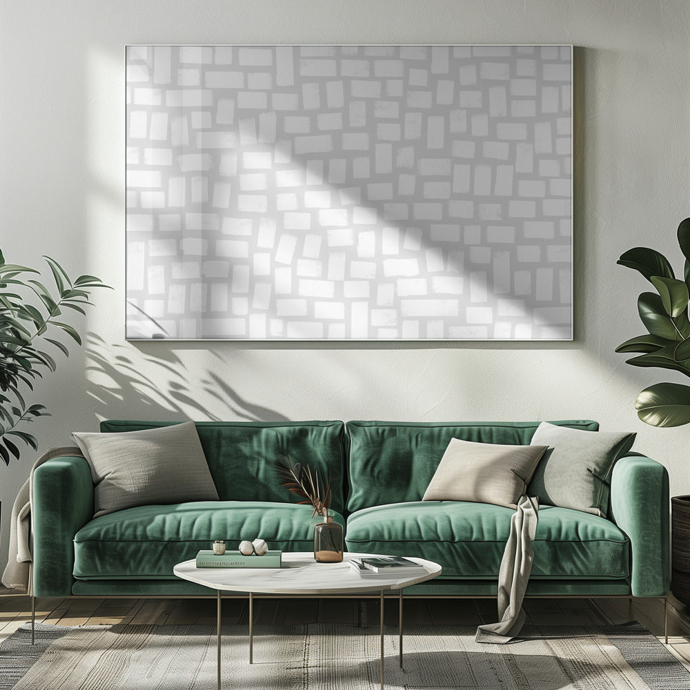 Abstract Brick Dance | Canvas