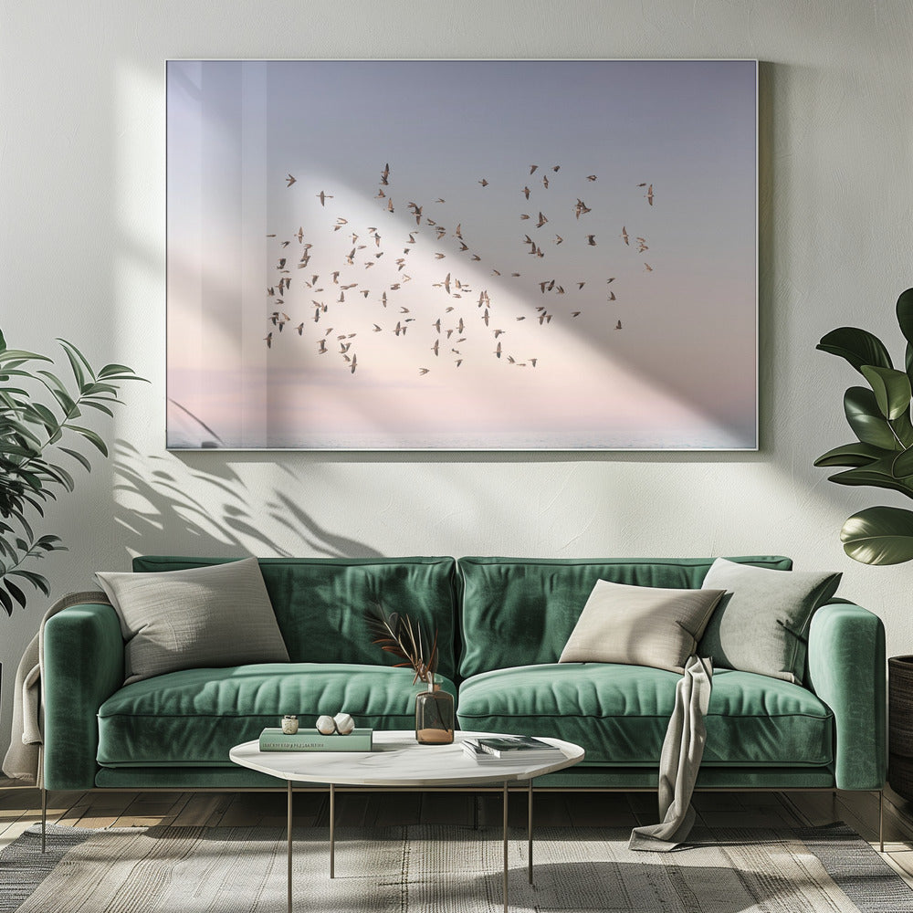 Sunset Flight | Canvas