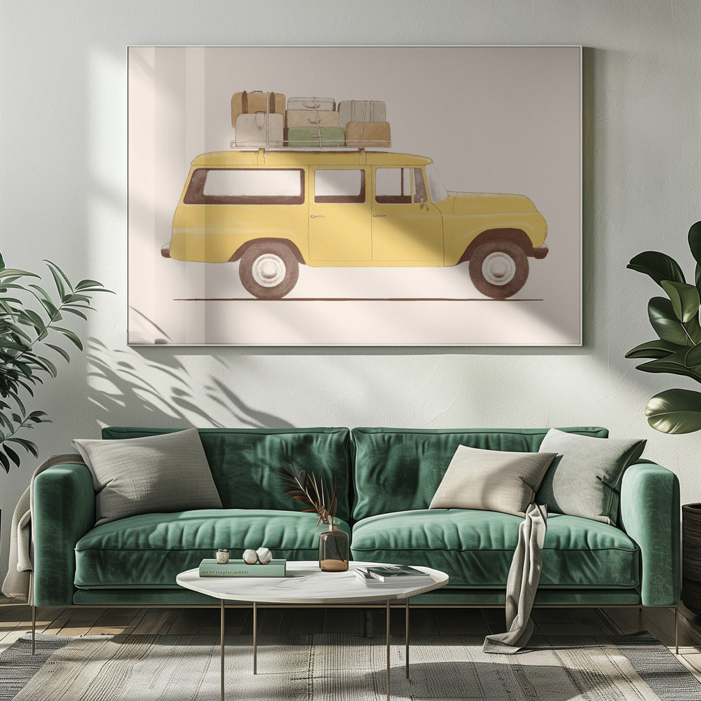 Sommerauto ★★★ | Leinwand