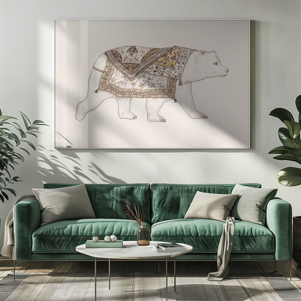 Ours Blanc | Canvas
