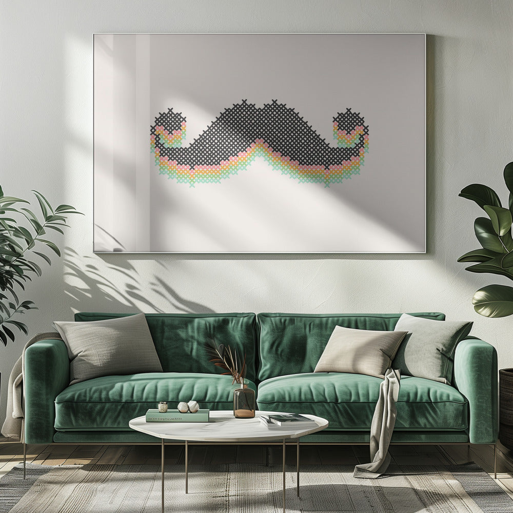 Mustitch-Druck | Leinwand
